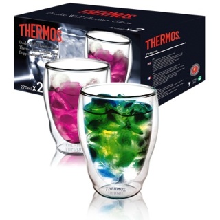 Thermos Double glass Tumbler