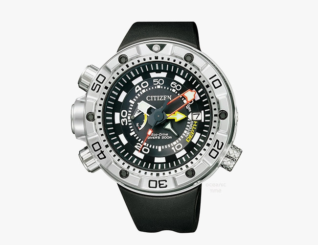 мужские наручные часы Citizen Promaster Aqualand Depth Meter