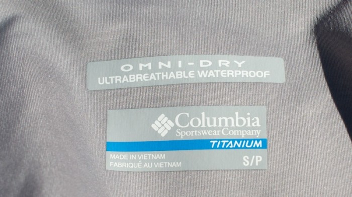 Columbia Titanium A-Basin, куртка