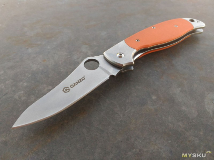 Конек-горбунок или работящий ножик Ganzo G737