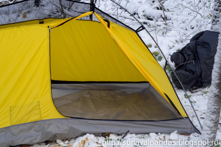 Легкоходная двухместная палатка ПИК-99 2х2