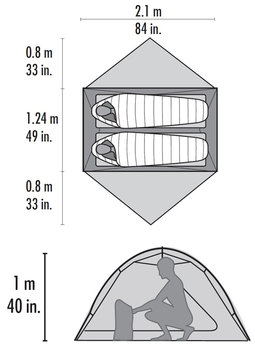 Палатка MSR Hubba Hubba 2P